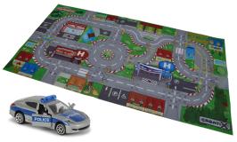 Игровой коврик Creatix SOS   +  1 die-cast машинка Majorette 2056411