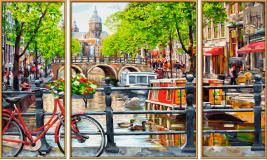 Триптих Амстердам 50х80см Schipper 9260812
