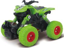 Квадроцикл die-cast, инерционный механизм, рессоры, зеленый, 1:46  Funky toys FT61071