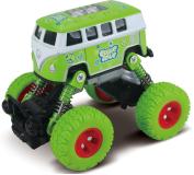 Автобус die-cast, инерционный механизм, рессоры, зеленый, 1:46 Funky toys FT61077